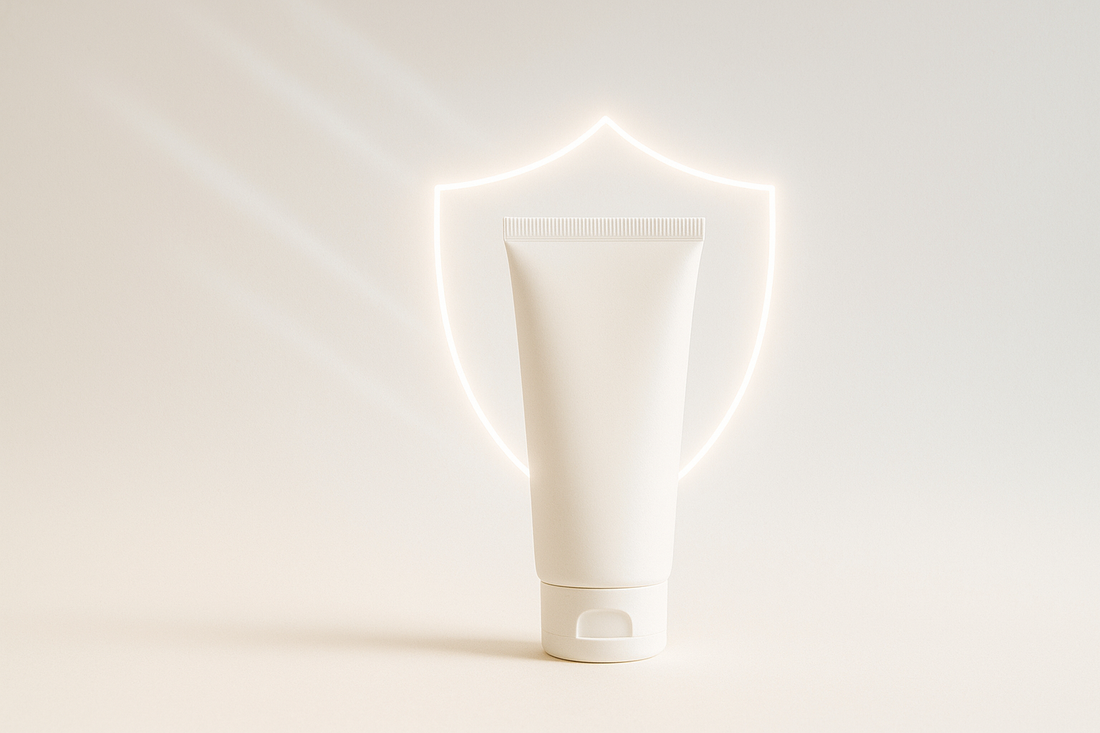 a minimal image for protection skincare